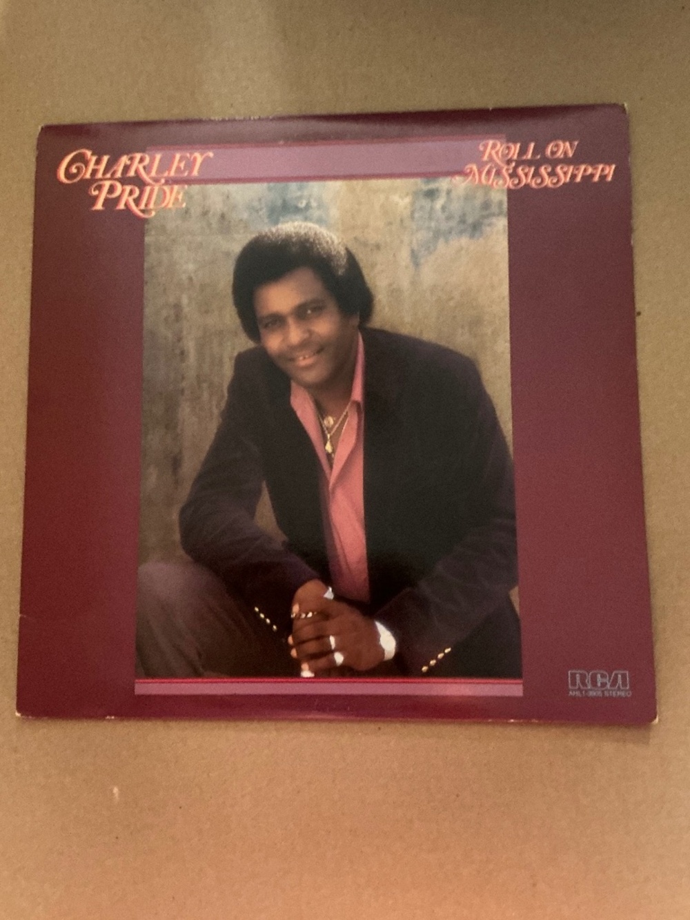Charley Pride Roll On Mississippi Vinyl RCA Victor 1981